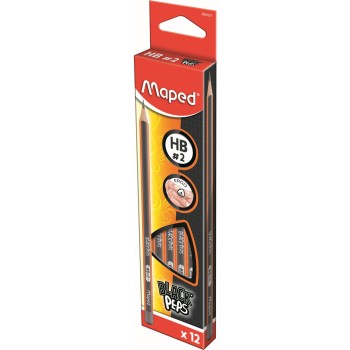 Ołówek drewniany Blackpeps HB MAPED 850021