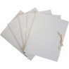 Teczka bezkwasowa 240g. 320x230x35mm (50szt.) ISO 9706 KIEL-TECH 4-95001