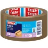 Taśma pakowa UNIVERSAL 66m x 50mm BRĄZOWA cicha 57188 TESA