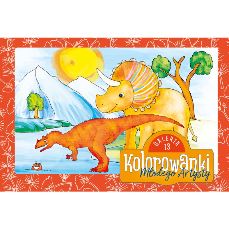 Kolorowanki B5 Galeria 13 dinozaury GAL-110 Michalczyk i Prokop