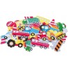 Naklejki z pianki PVC44 Transport 3 35szt. BREWIS