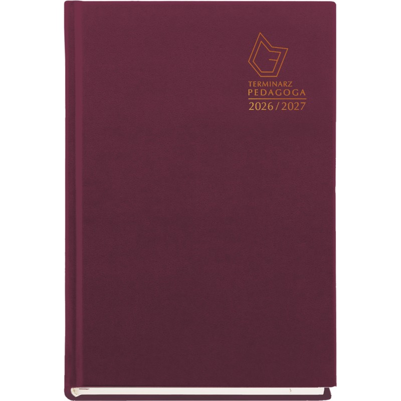 Terminarz PEDAGOGA 2026/2027 BORDO T-150V-B Michalczyk i Prokop