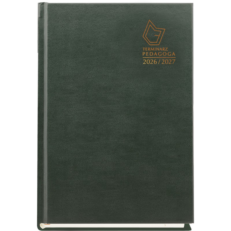 Terminarz PEDAGOGA 2026/2027 ZIELONY T-150V-Z Michalczyk i Prokop