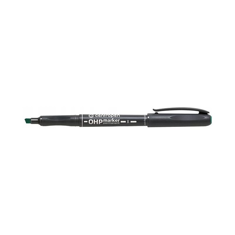 Marker permanentny OHP 1-3mm zielony 2638 CENTROPEN