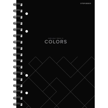Kołozeszyt A4 80k kratka COLORS 400169233 TOP 2000