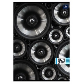 Zeszyt do nut A4 16k UV PION 7164 INTERDRUK