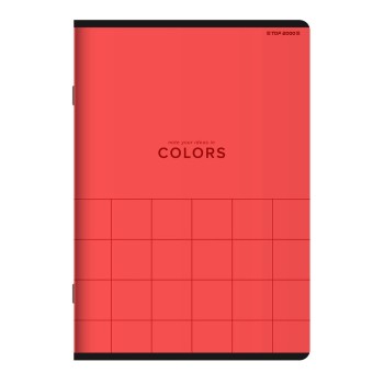 Zeszyt A5 96k kratka margines COLORS 400169186 TOP 2000