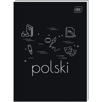 Brulion A5 80k linia 70g Język Polski INTERDRUK