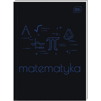 Brulion A5 80k kratka 70g Matematyka INTERDRUK