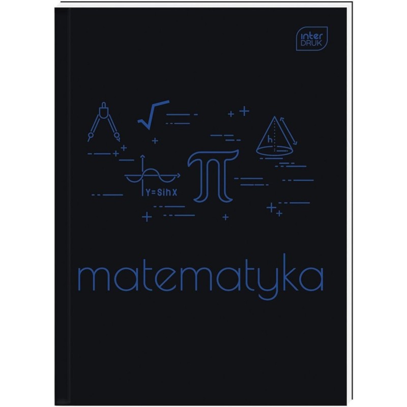 Brulion A5 80k kratka 70g Matematyka INTERDRUK