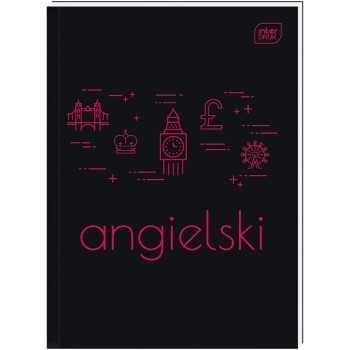 Brulion A5 80k kratka 70g Język Angielski INTERDRUK