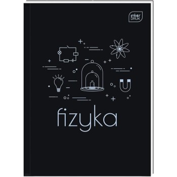 Brulion A5 80k kratka 70g Fizyka INTERDRUK