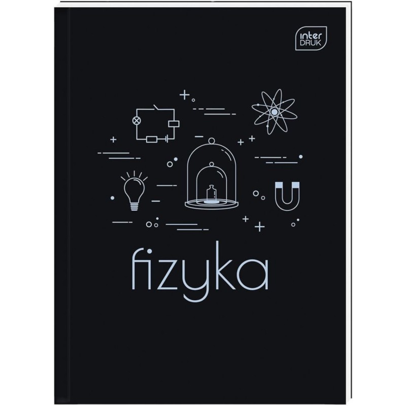 Brulion A5 80k kratka 70g Fizyka INTERDRUK