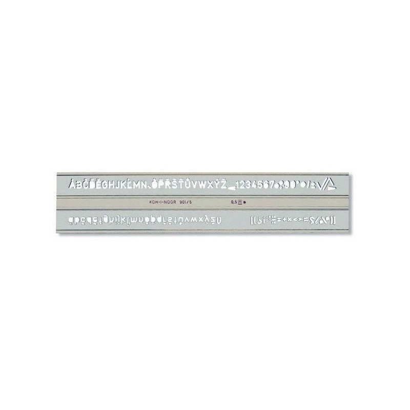 Szablon CYFROWO-LITEROWY 0.5 748006 KOH-I-NOOR