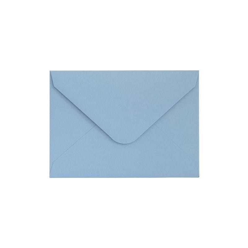 Koperta 70x100 gładki c.niebieski satyna 130g. (10szt.) 280431 Galeria Papieru