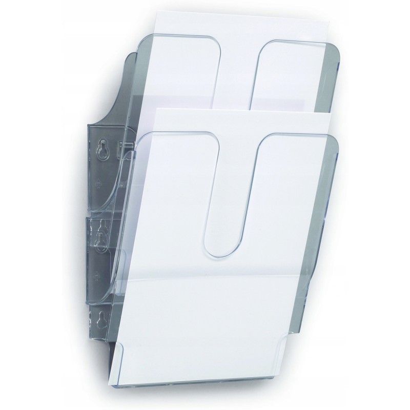 Pojemnik pionowy na dokumenty przezroczysty FLEXIPLUS A4 (2sztuki) 1709008400 DURABLE