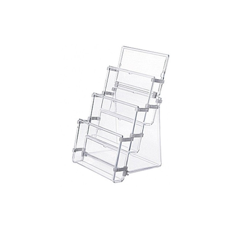 Stojak na ulotki DL trzy kieszenie 0403-0048-00 PANTA PLAST