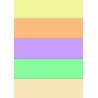 Papier ksero A4 160g KRESKA mix pastel 100ark 20676