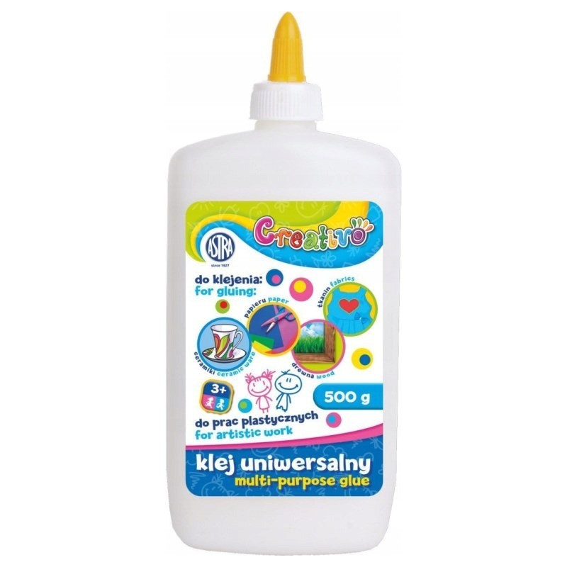 Klej uniwersalny w płynie CREATIVO szkolny 500g 401113002 ASTRA