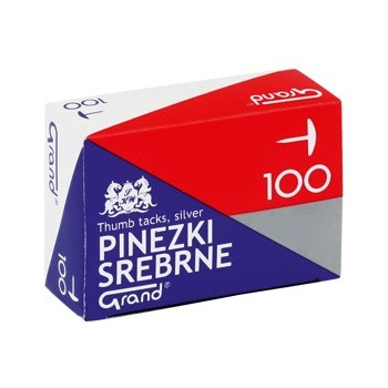 Pinezka srebrna S100(10) GRAND 110-1391