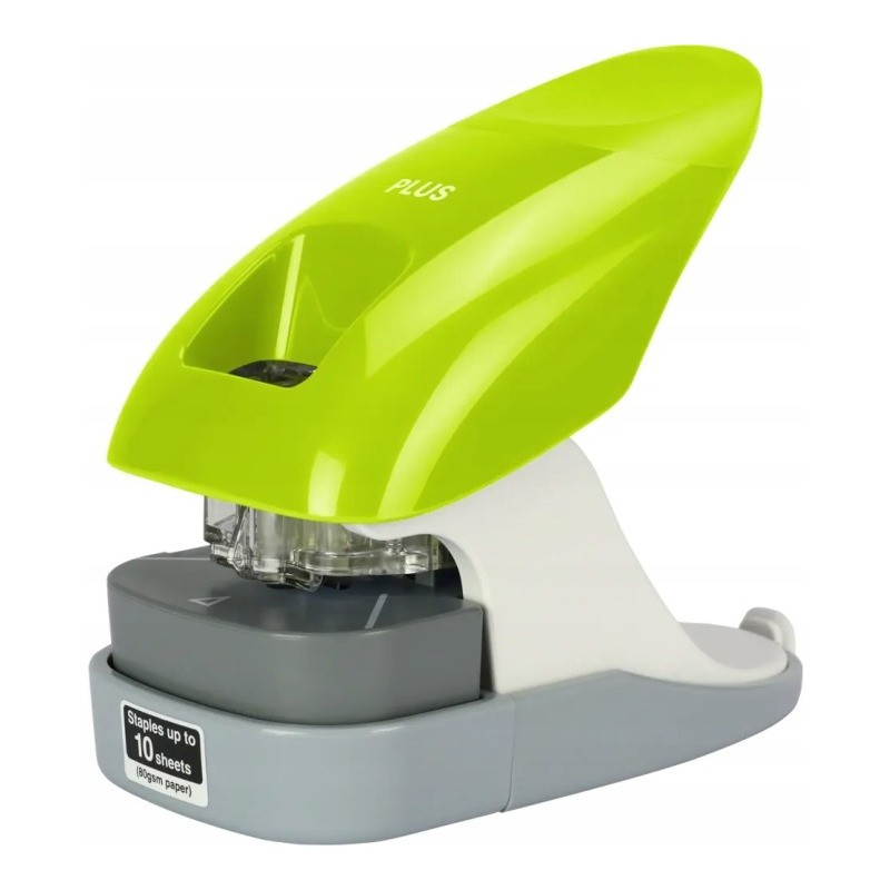 Zszywacz bezszywkowy SL-112A zielony 10k 31261 PLUS (zszywa bez zszywek)