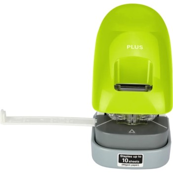 Zszywacz bezszywkowy SL-112A zielony 10k 31261 PLUS (zszywa bez zszywek)