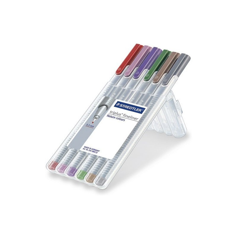 Cienkopis TRIPLUS FIN 6szt/op. S334SB6CS1/C S2 STAEDTLER