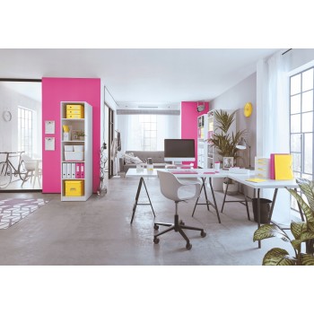 Pudełko na CD LEITZ Click & Store różowe 60410023