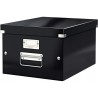 Pudełko do przechowywania Click&Store A4 WOW czarne 200x281x370mm 60440095 LEITZ