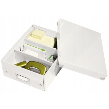 Pudełko z przegródkami A5 C&S białe 60570001 LEITZ