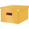 Pudełko do przechowywania Leitz Click&Store Cosy średnie żółte 53480019