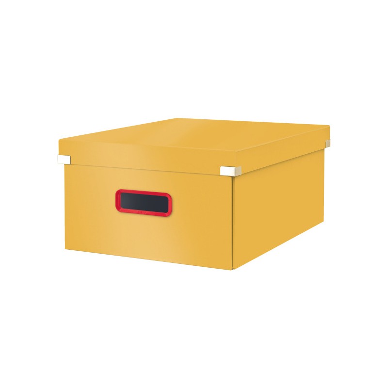Pudełko do przechowywania Leitz Click&Store Cosy duże żółte 53490019