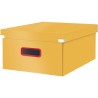 Pudełko do przechowywania Leitz Click&Store Cosy duże żółte 53490019