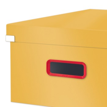 Pudełko do przechowywania Leitz Click&Store Cosy duże żółte 53490019