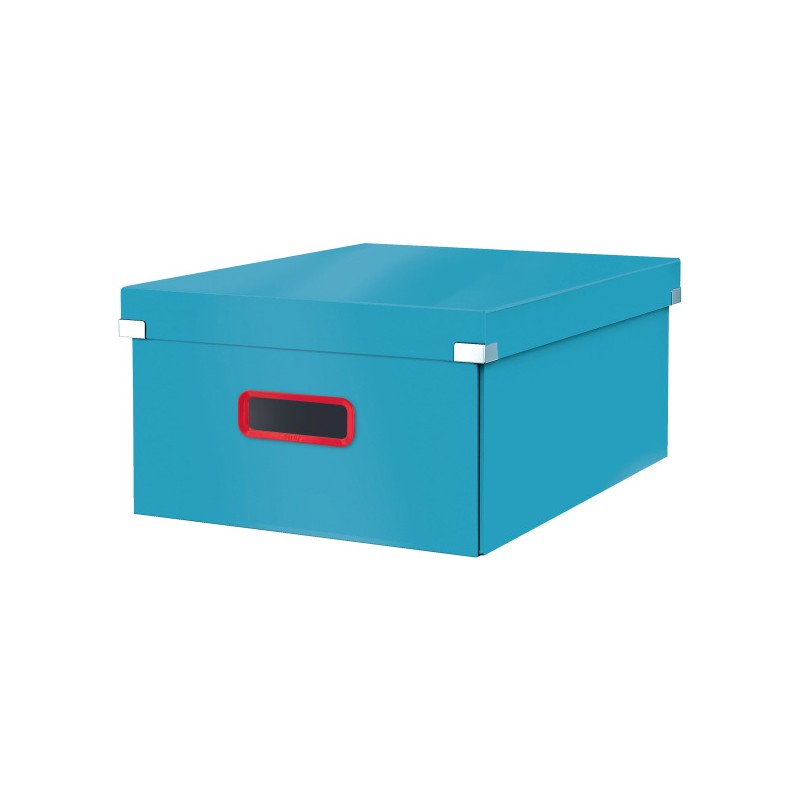 Pudełko do przechowywania Leitz Click&Store Cosy duże niebieskie 53490061