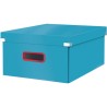 Pudełko do przechowywania Leitz Click&Store Cosy duże niebieskie 53490061