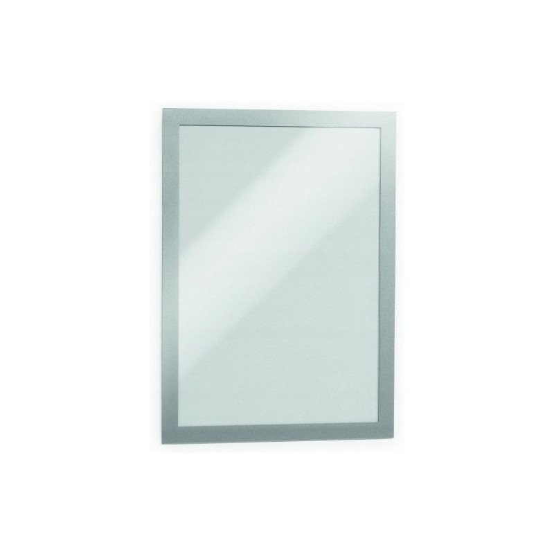 Ramki samoprzylepne DURAFRAME A4 (2sztuki) srebrne DURABLE 487223