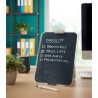 Szklana tabliczka na biurko Leitz Cosy szara 39470089