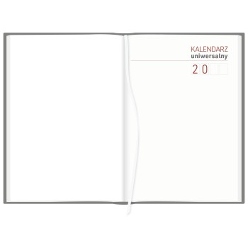 Kalendarz A4 Vivella UNIWERSALNY dzienny p.biały 238 A4DB czarny Wokół Nas
