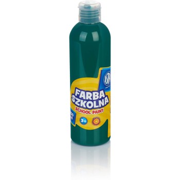 Farba szkolna Astra 250 ml - zielona ciemna 301217015 ASTRA