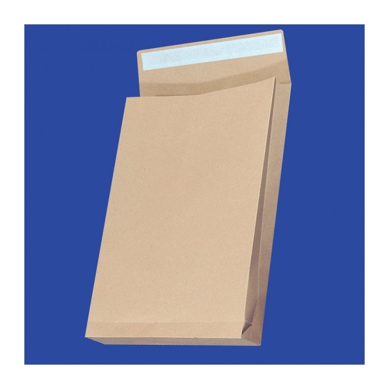 Koperty B4 HK RBD brązowe 130g (250szt.) NC z rozszerzanymi bokami 41733098/1300026
