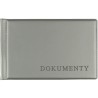 Okładka na dokumet.małe silver BIURFOL KOD-02-01