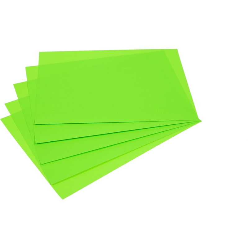 Brystol A1 160g. zielony fluo ( 20 arkuszy ) KRESKA