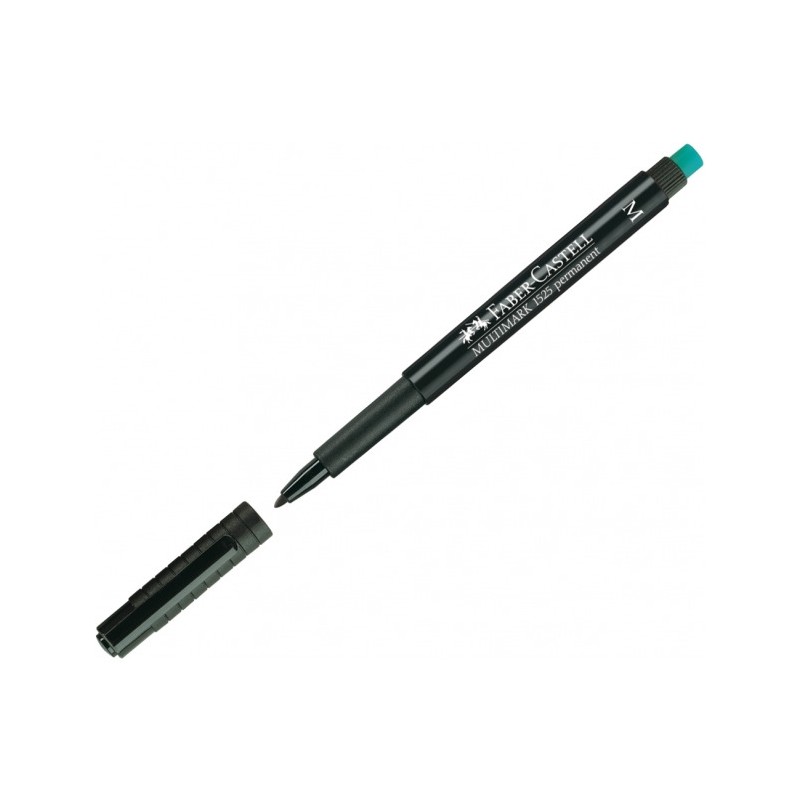 Foliopis z gumką OHP MULTIMARK M 1.0mm czarny 152599 FABER-CASTELL