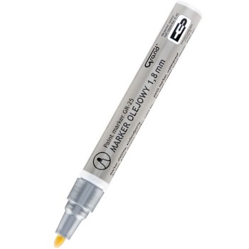 Marker olejowy GR-25 srebrny GRAND