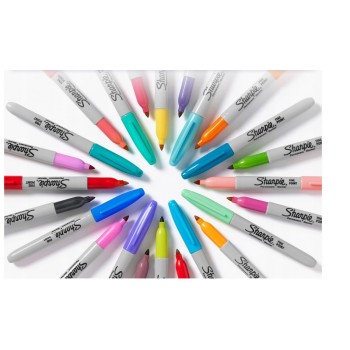 Markery permanentne SHARPIE Glam Pop 34 kolory 2198891
