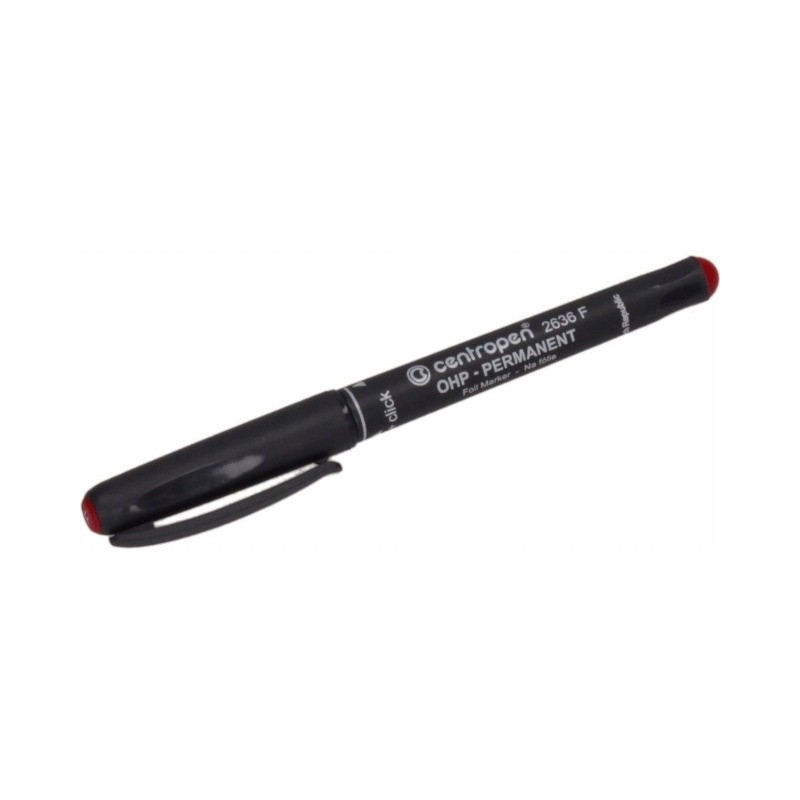 Marker permanentny OHP F 0.6 czerwony 2636 CENTROPEN