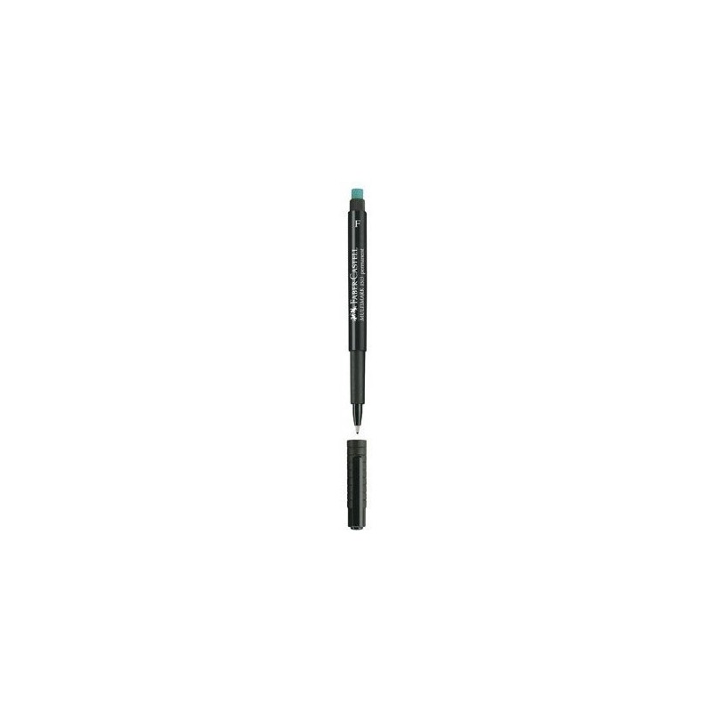 Foliopis z gumką OHP MULTIMARK F 0.6mm czarny 151399 FABER-CASTELL