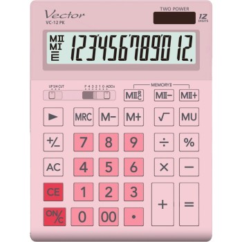 Kalkulator biurowy VECTOR VC-12PK