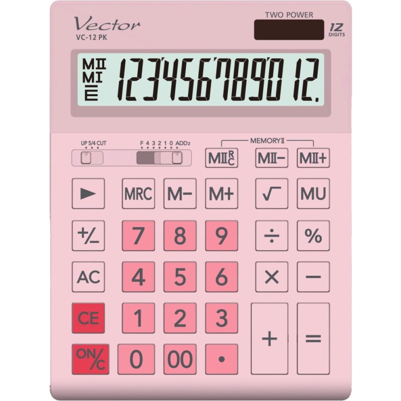 Kalkulator biurowy VECTOR VC-12PK
